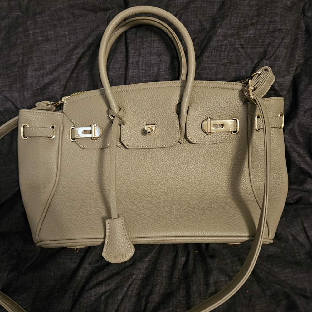 Elegant Taupe Handbag